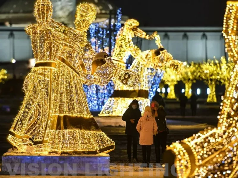  버전 LED 트리 모티브 조명