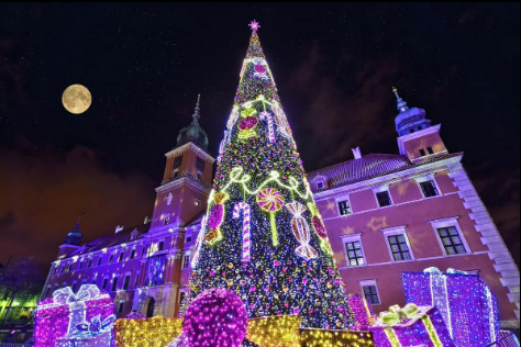 야외 LED 크리스마스 콘 트리 조명