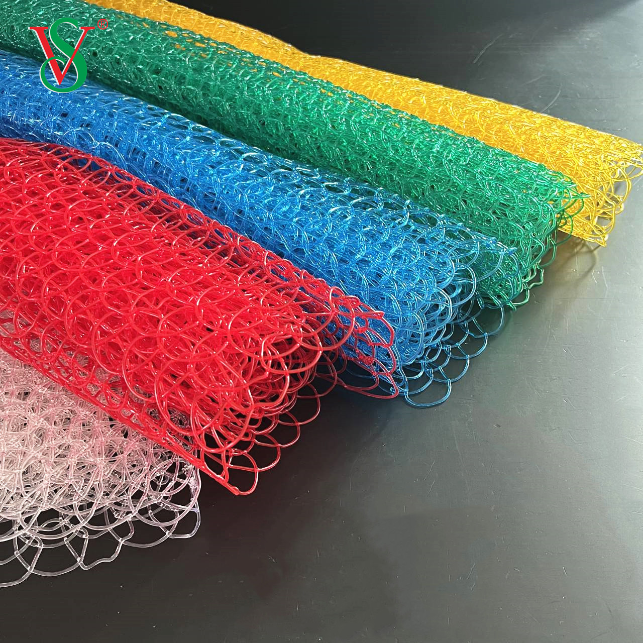 크리스마스 장식을 만드는 모티프 조명을위한 PVC 메쉬 넷 카펫