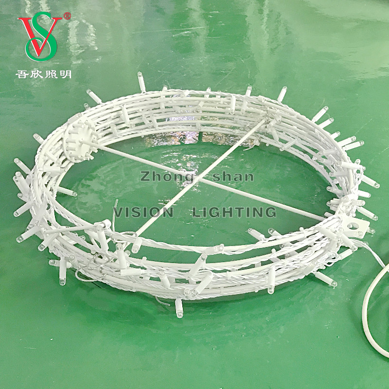 요정 문자열 갈랜드 볼 램프 매달려 매달린 구체 접이식 볼 모티프 쇼핑몰 장식 조명