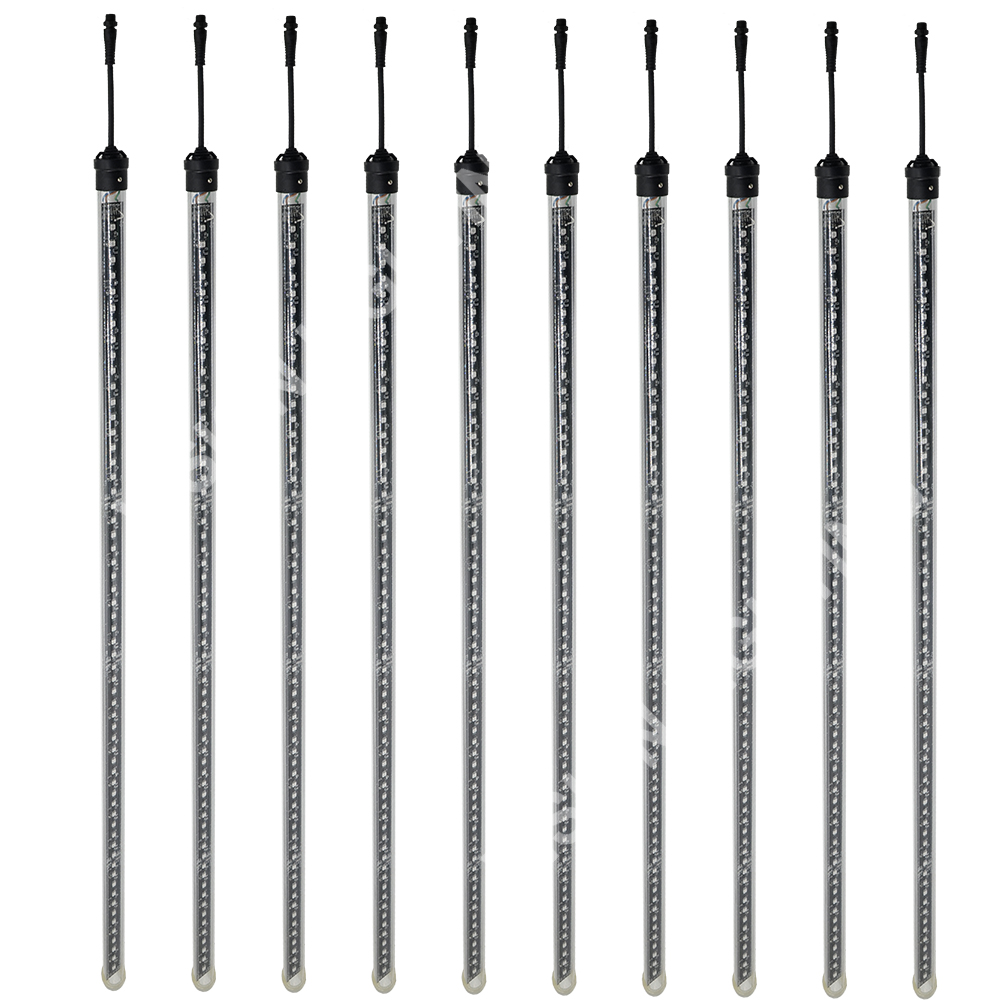 크리스마스 옥외 조경 주소 지정이 가능한 LED 훈장 유성 DMX RGB 강설 빛