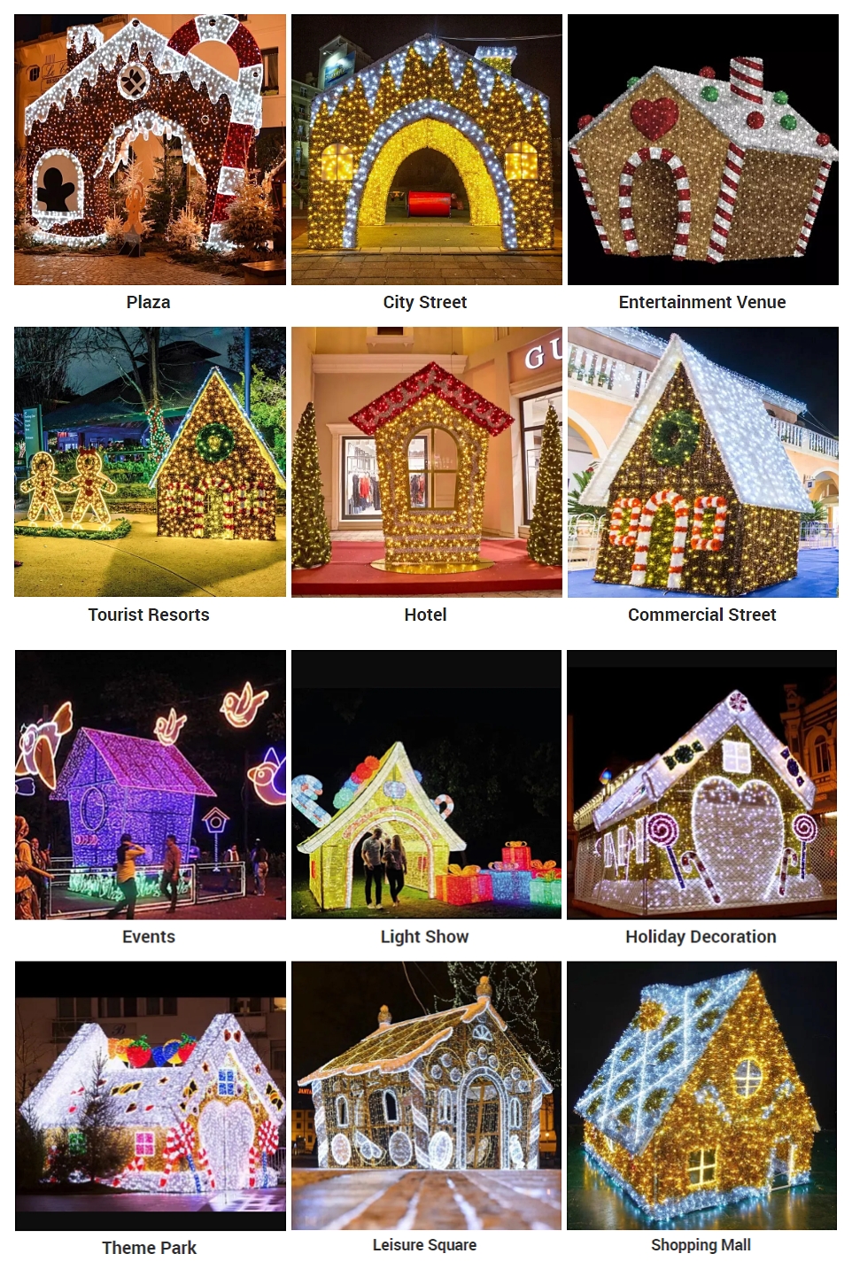 진저브레드 하우스 모티프 라이트