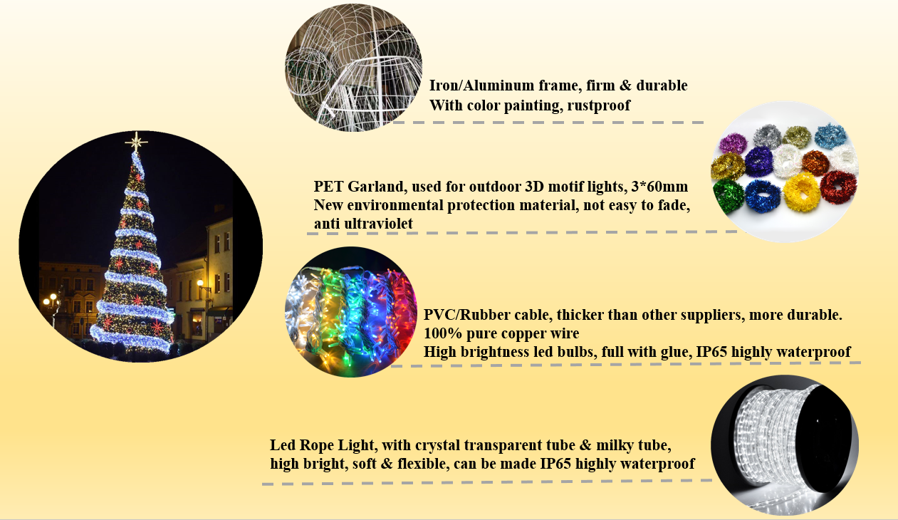 3D 거대한 모티프 라이트