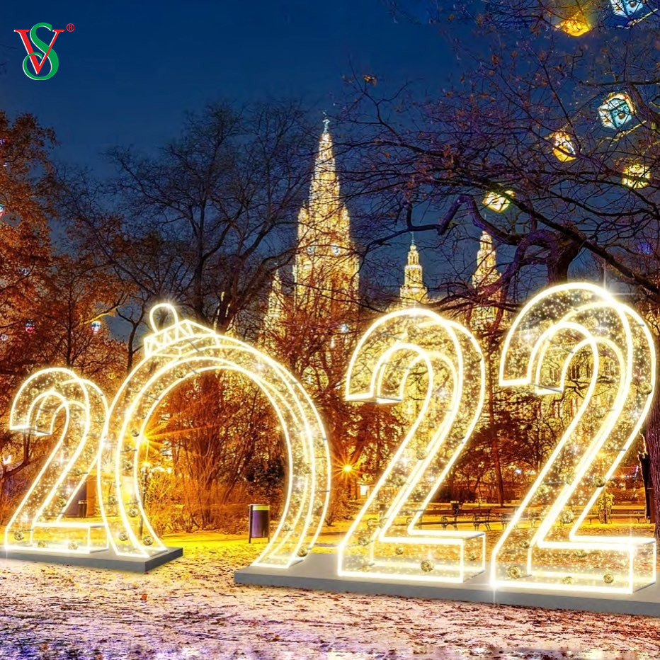 옥외 주제 아치 빛 3D 2025 아치 주제 빛을 통해서 2024 2023 도보