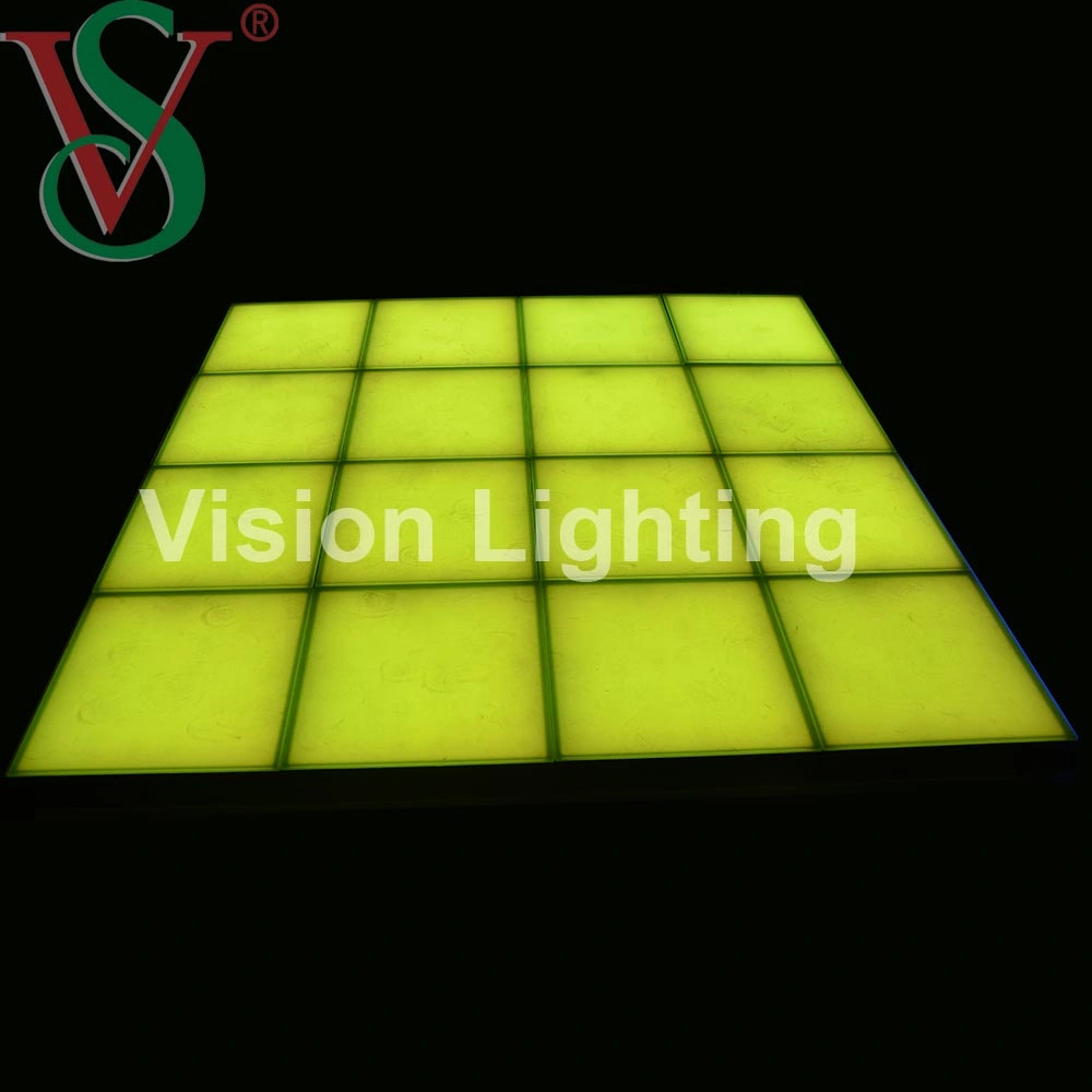 디스코 바 DJ 50cm rgb 바닥 타일 라이트 라이트 인터랙티브 LED 스마트 조명을위한 스마트 댄스 바닥