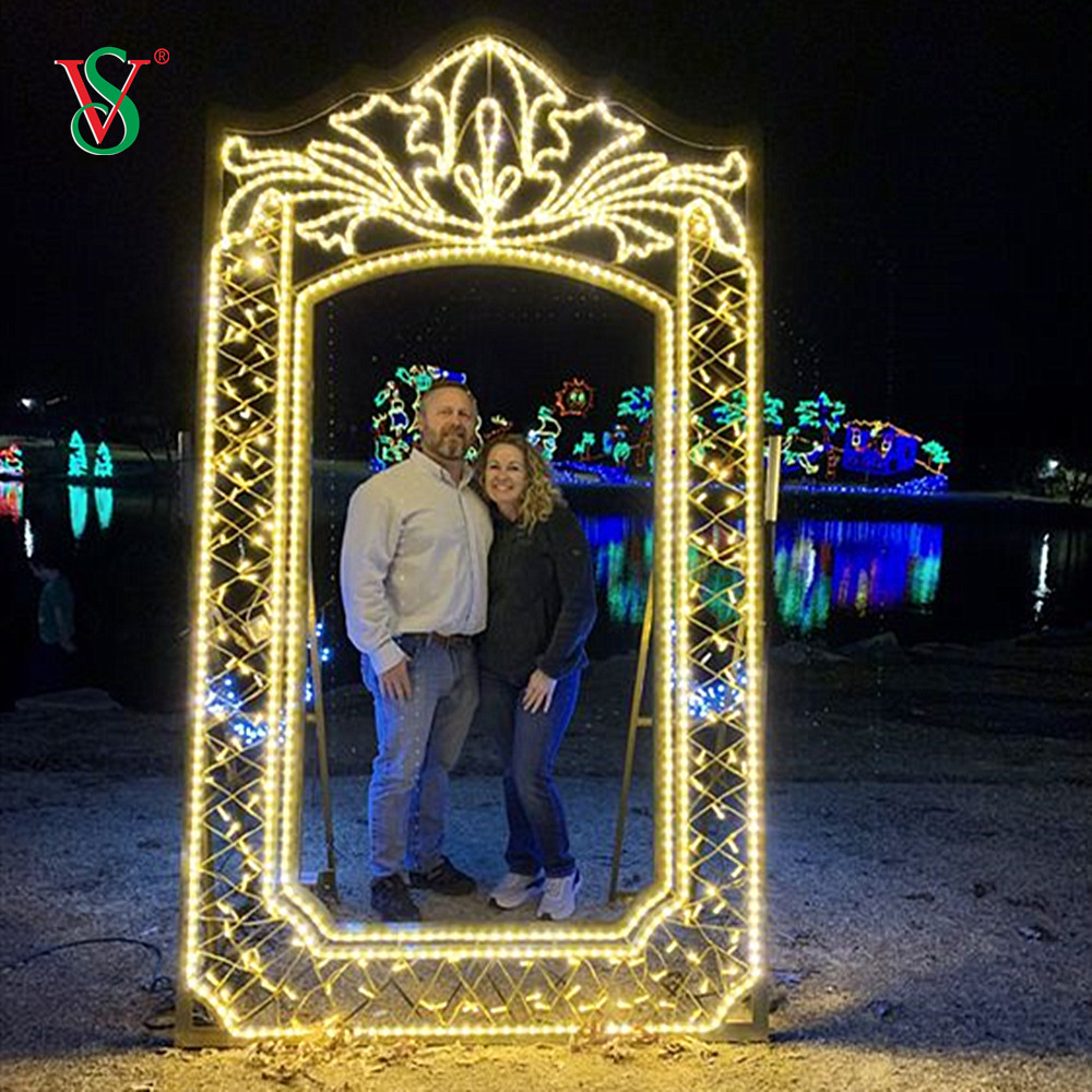 휴일 훈장을 위한 창조적인 사진 구조 2D 3D 주제 빛 소품