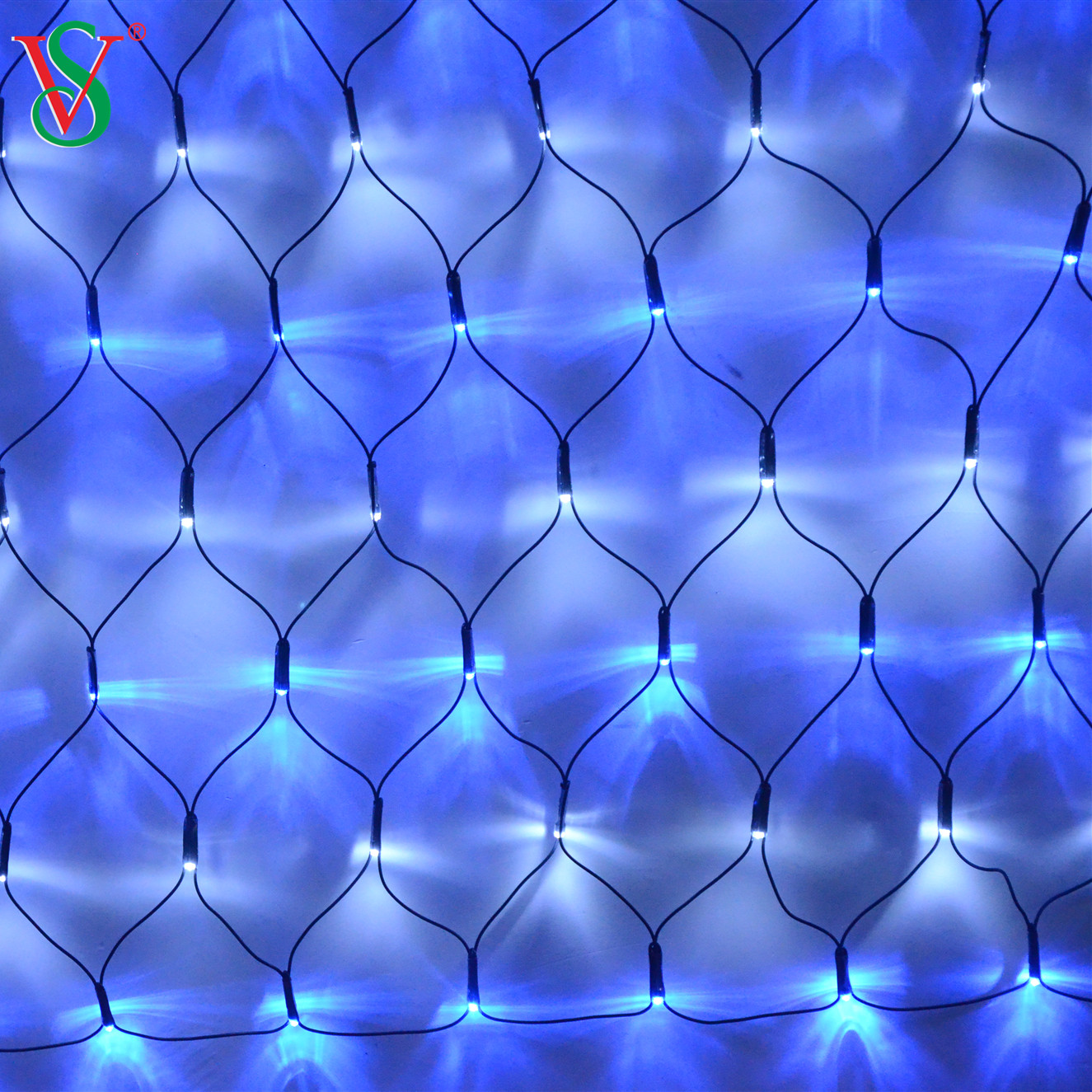 휴일 훈장을 위한 연결 가능한 LED 그물 메시 빛 