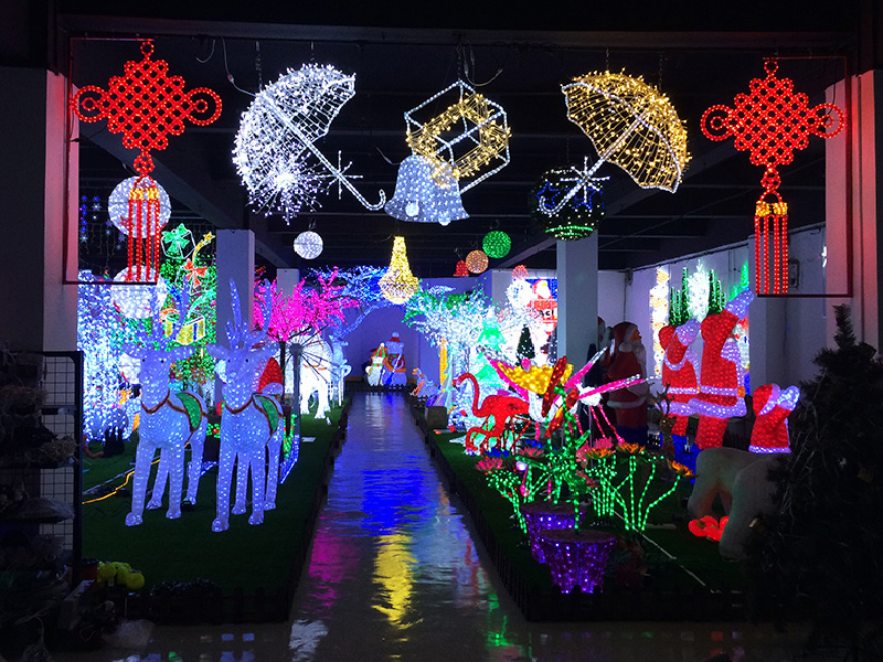 크리스마스 조명이 끊어지면