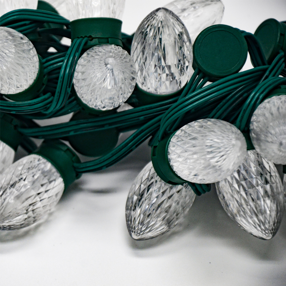 야외 사용을 위한 크리스마스 장식 IP65 풀그릴 WS2811 TTL LED RGB 화소 딸기 끈 빛