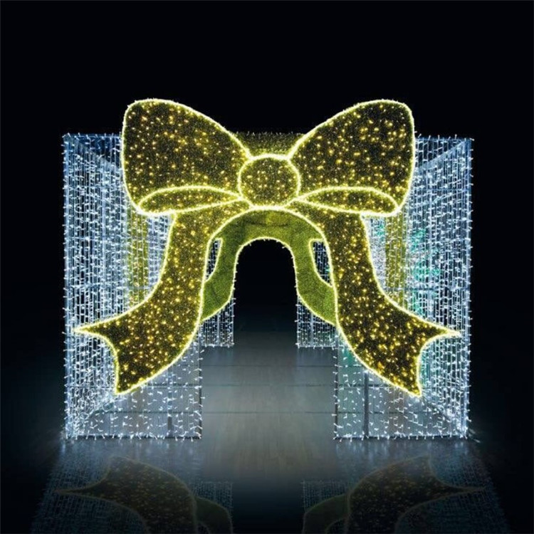 3D 선물 상자 빛